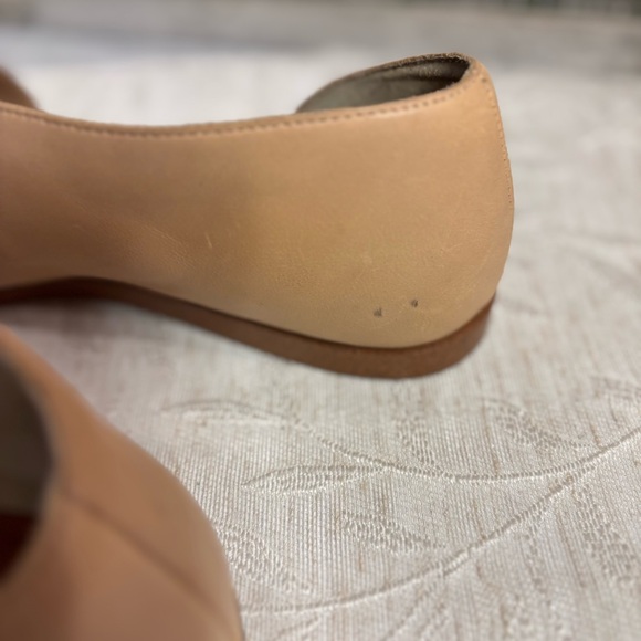 Sole Society Colvan Cut Out Soft Leather Upper Sandals, Tan, Size 9. Pre-owned. - Picture 6 of 11